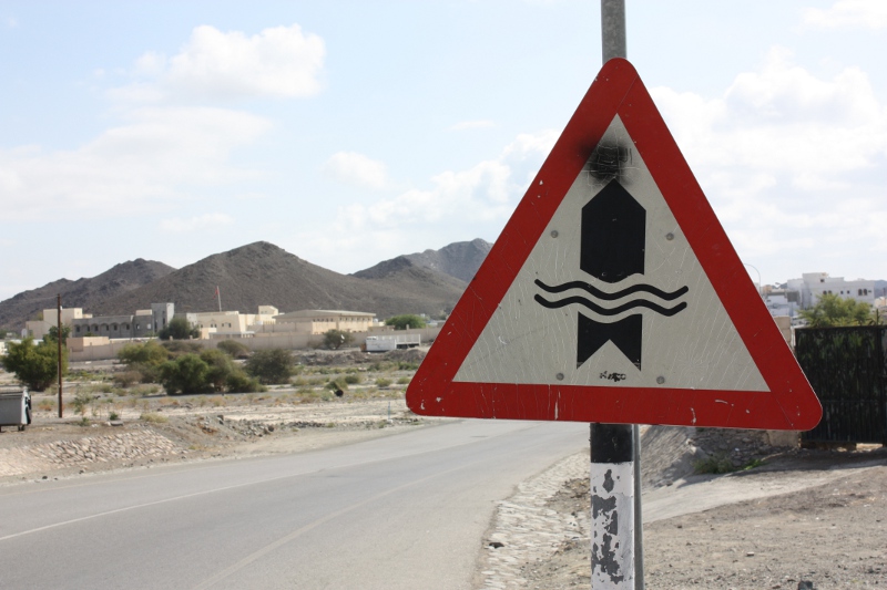 Beware wadi!