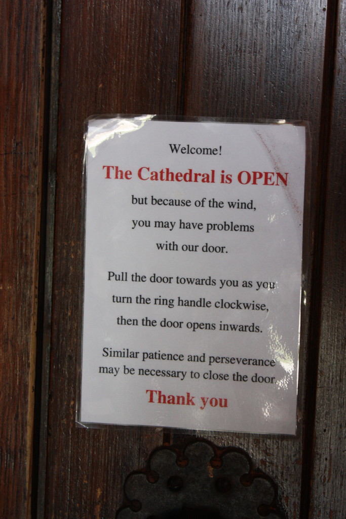 cathedralsign